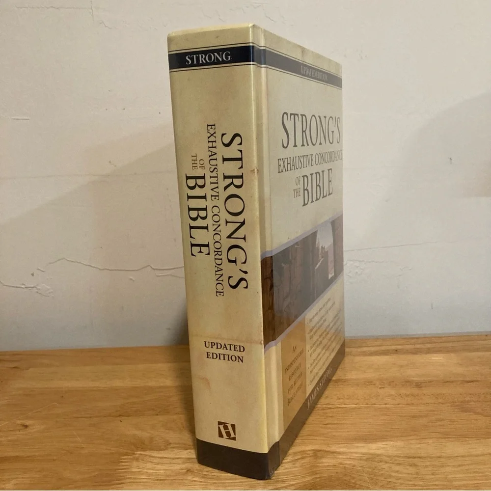 Strong's Exhaustive Concordance of the Bible - Sealed NOS Bible Study Book